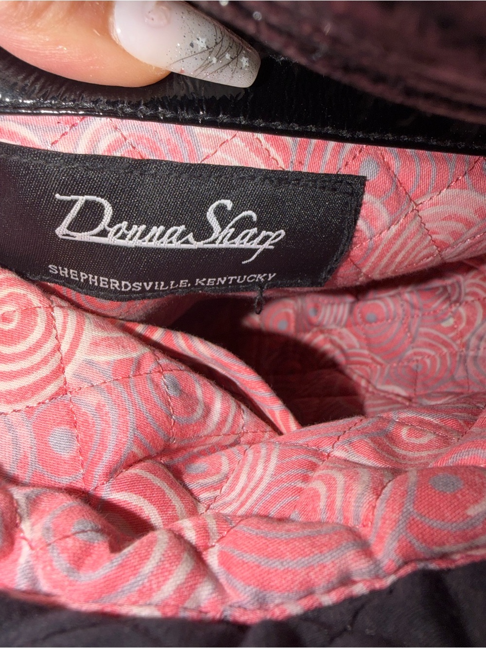 Donna Sharp Pink Quilted Tote - Donna Sharp